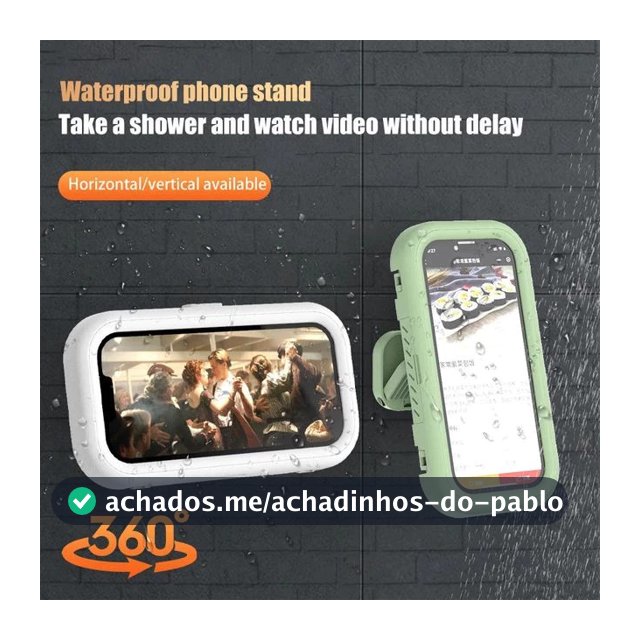 Suporte Capa de Telefone de Chuveiro Com Rotação de 360 graus para Cozinha SH-004
