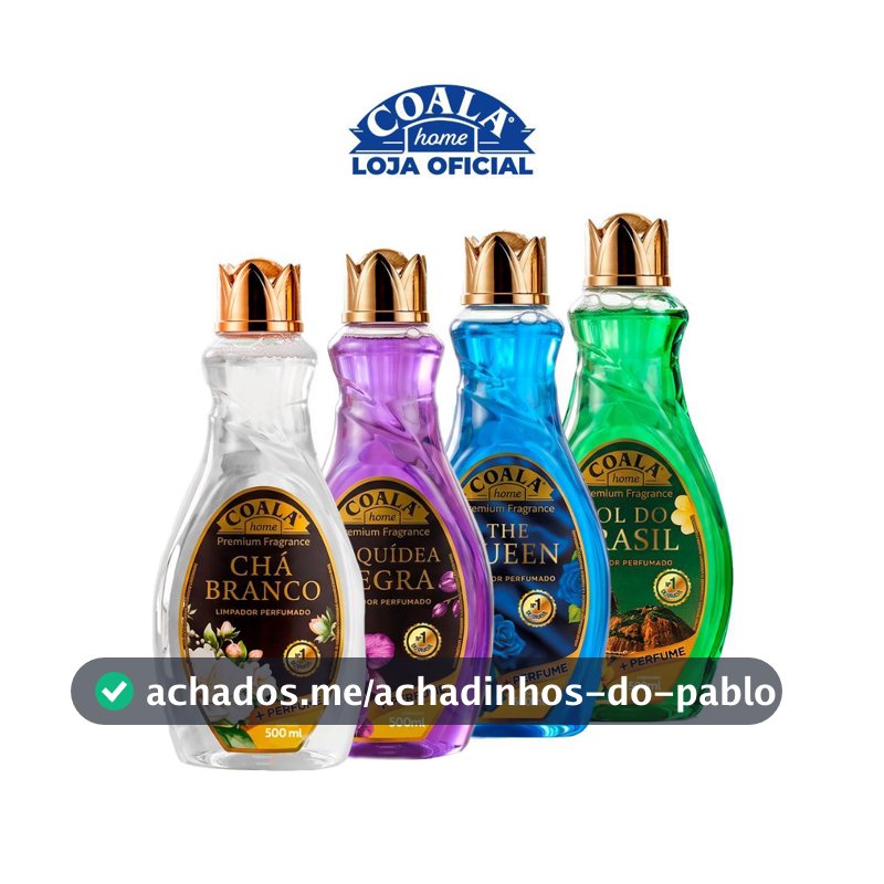 Kit Coala Coleção de Lançamentos - Limpadores Perfumados Coala 500ml