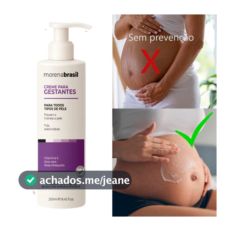 Creme Prevenção de Estrias na Gravidez: Cuidado Completo Pré e Pós-Gestação