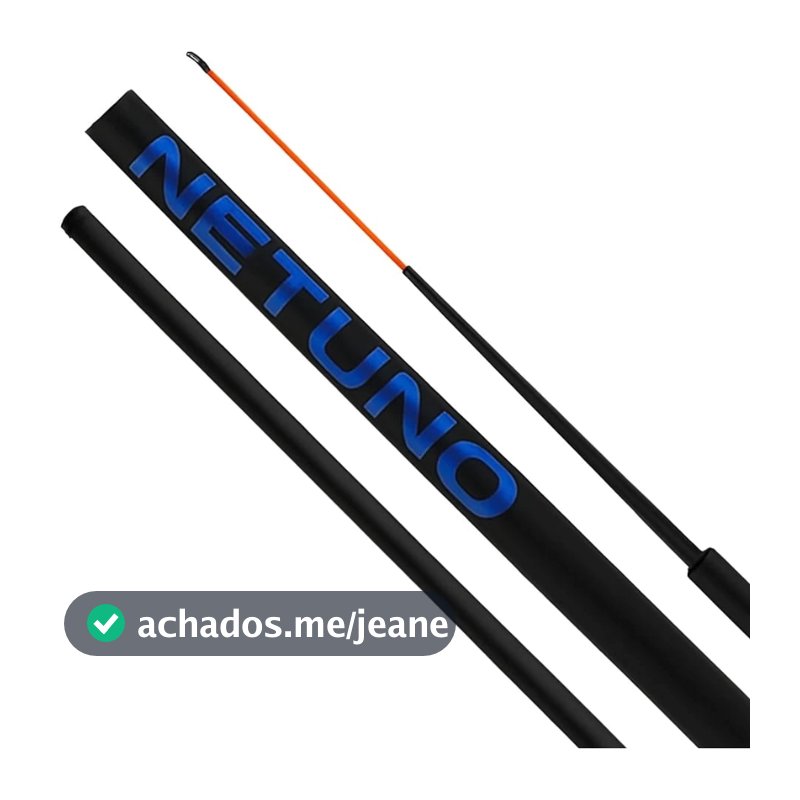Vara de Pesca de Fibra de Vidro Telescópica