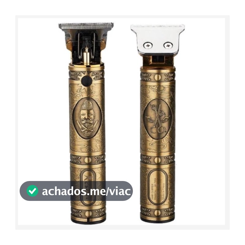 KIT 10 Máquina De Cortar Cabelo Aparelho Barbeador Elétrico Para Fazer Barba Cortador USB Profissional