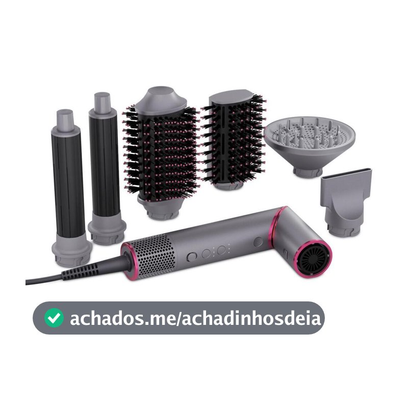 Secador de Cabelos Philco PSD16A Motor BLDC 1450W + 5 Acessórios