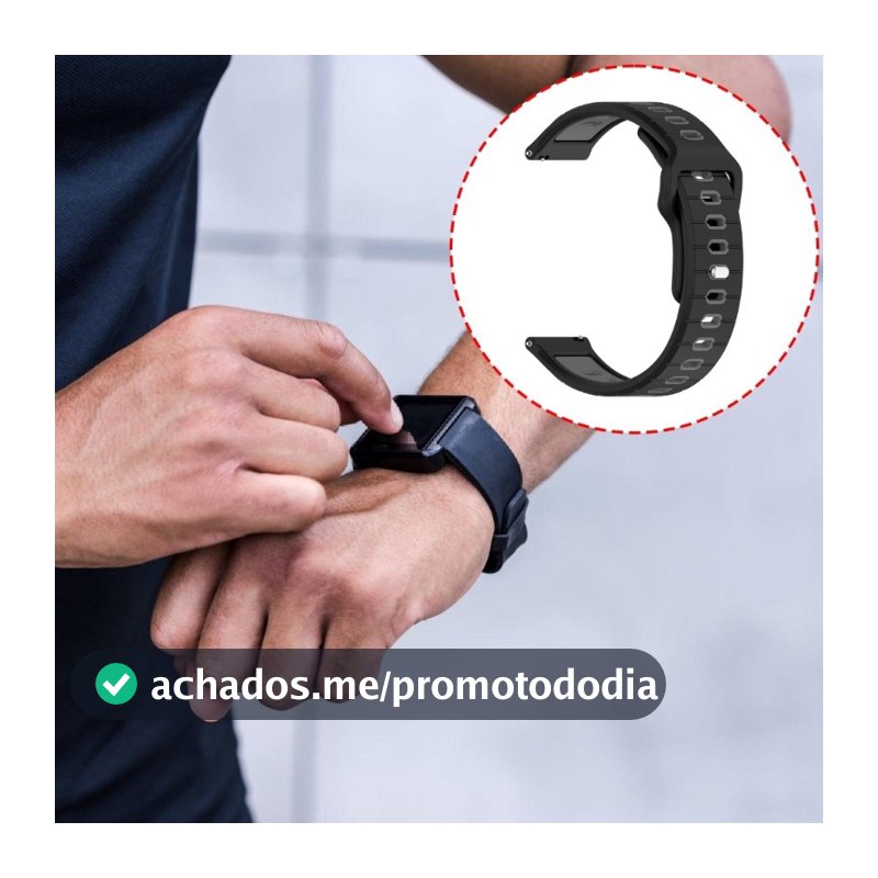 KOKO Silicone Pulseira Substituição Pulseiras De Liberação Rápida Relógio Banda De Correias De Cinto Respiráveis Para He