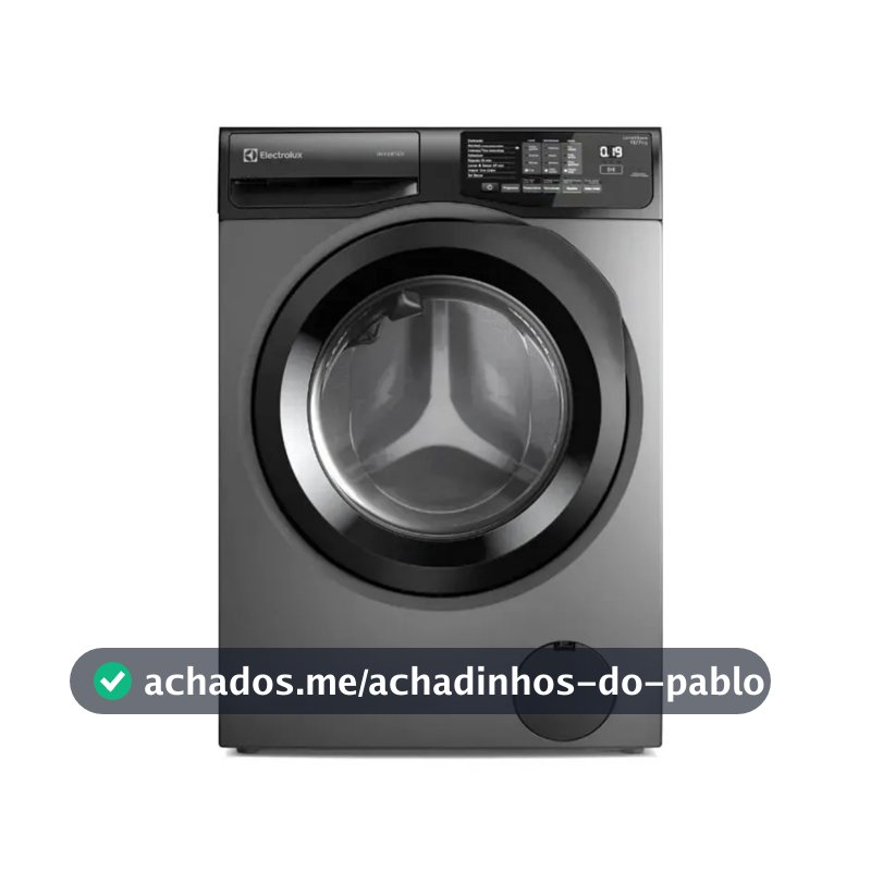 LAVA E SECA ELECTROLUX 12KG 220V ÁGUA QUENTE E LAVAGEM INTELIGENTE
