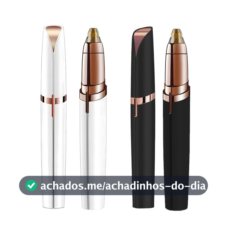 Caneta Depiladora Feminina Elétrica Indolor Removedor de Pelos Facial