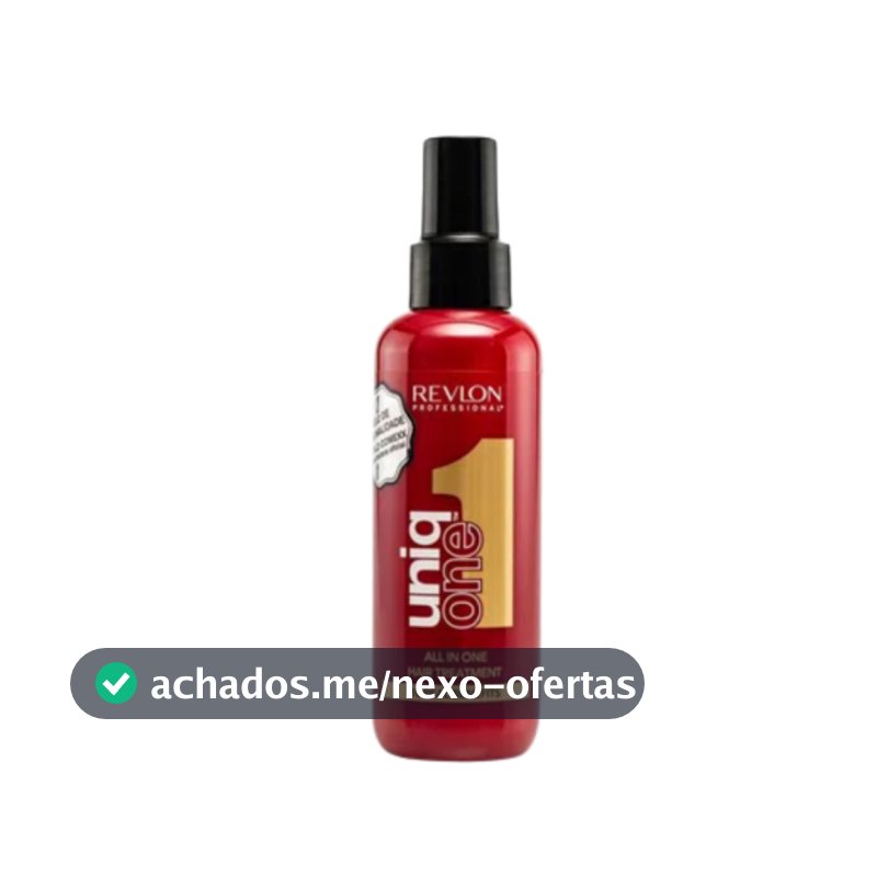 Revlon Uniq One Leave-In 150ml (Tratamento Capilar 10 em 1) Indicado para todos tipos de cabelo