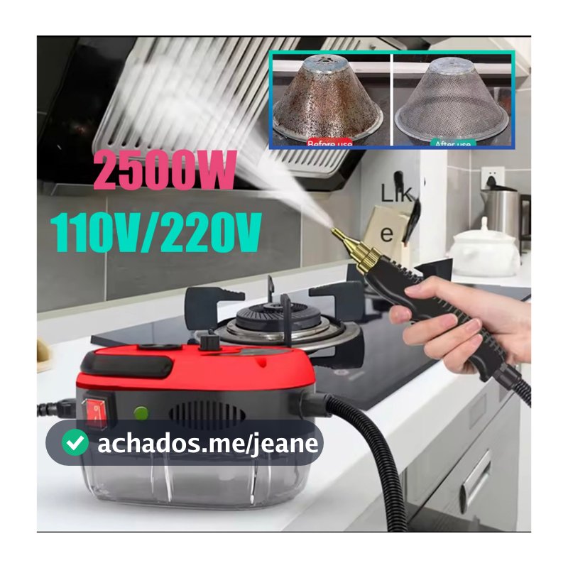 Limpador A Vapor De Alta Temperatura110V/220V , Máquina de limpeza de cozinha de 2500 W para desinfecção