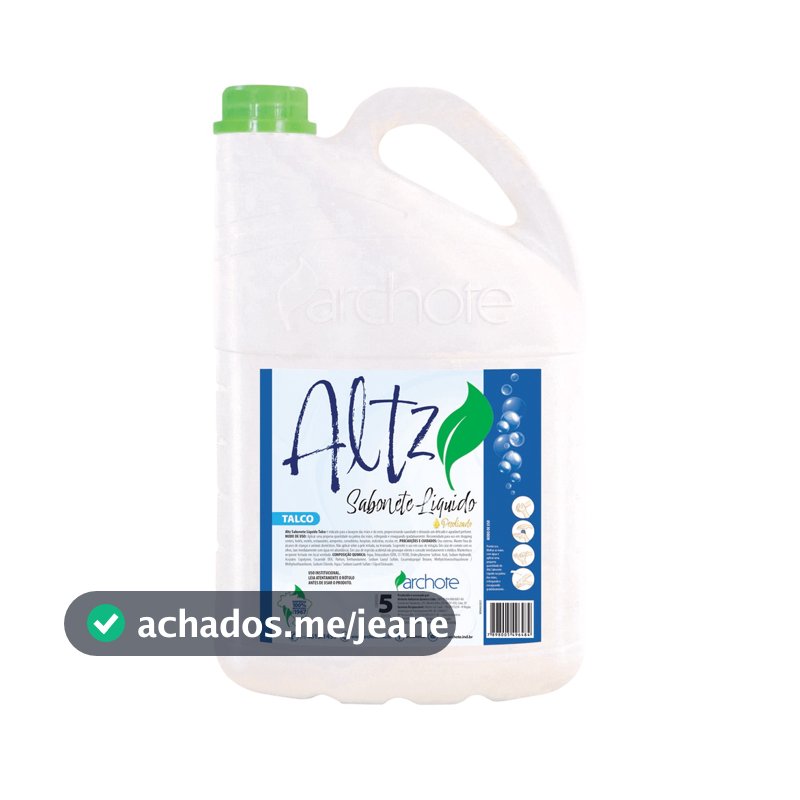 Sabonete Líquido Talco Azul Altz - 5L