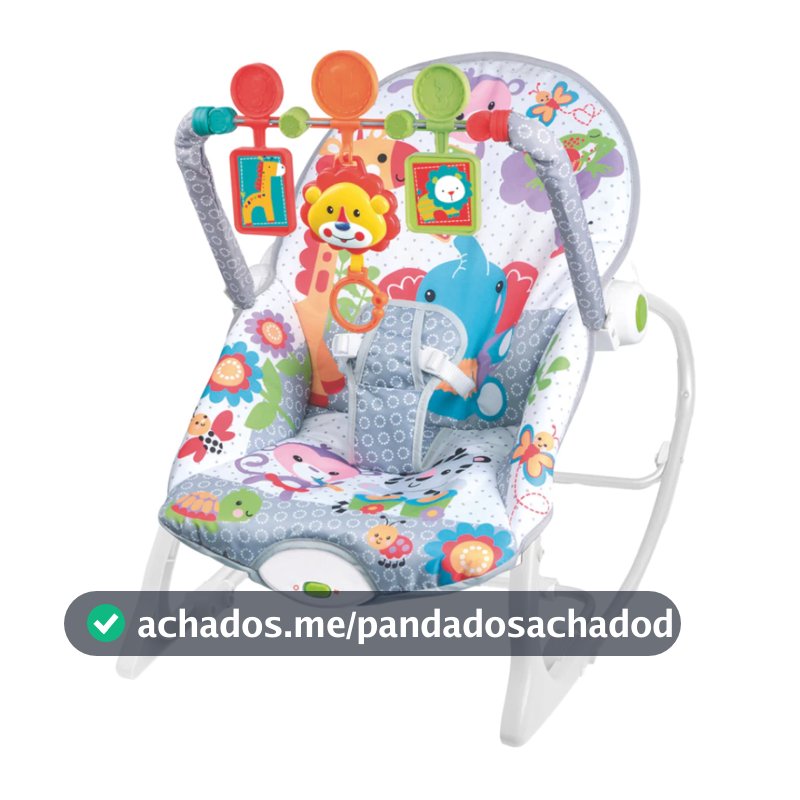 Cadeira de Descanso Vibratoria Infantil Para Bebe Musical Sons Zippy Toys Promoçao