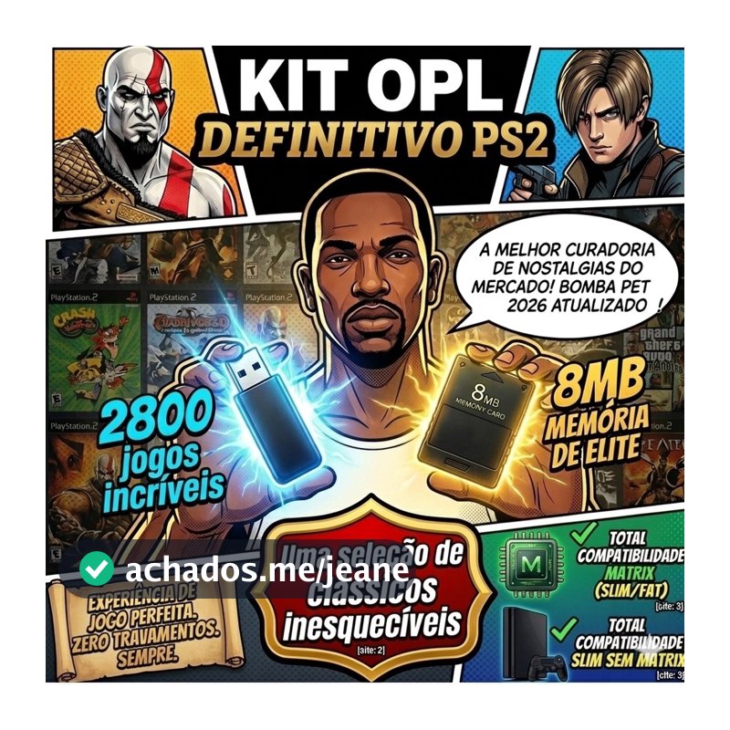 Opl Memory Card + Pendrive