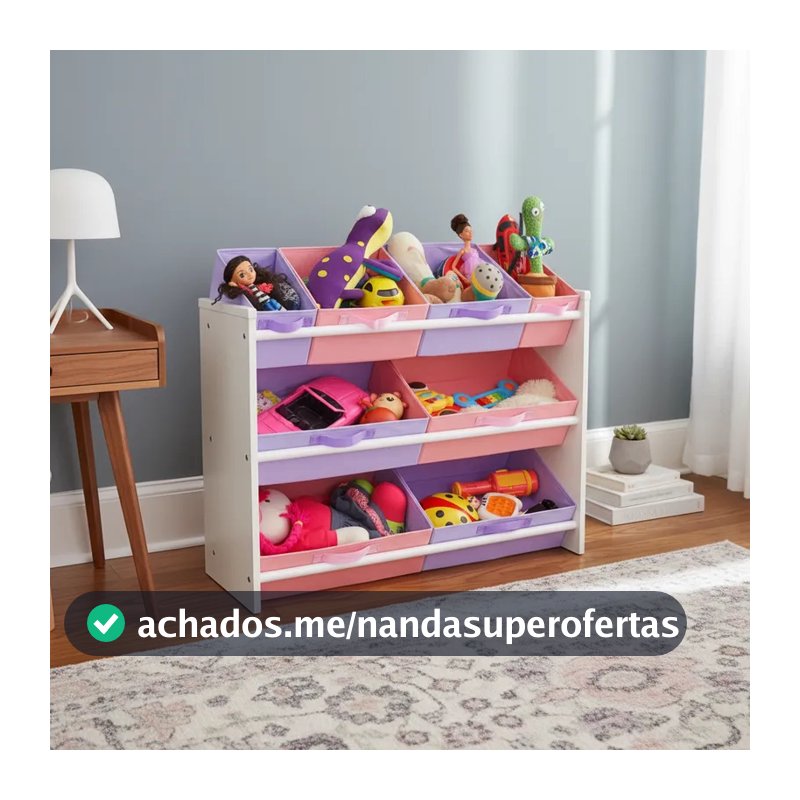 Organizador de Brinquedos e Roupas de Bebe Reborn Modelo Grande