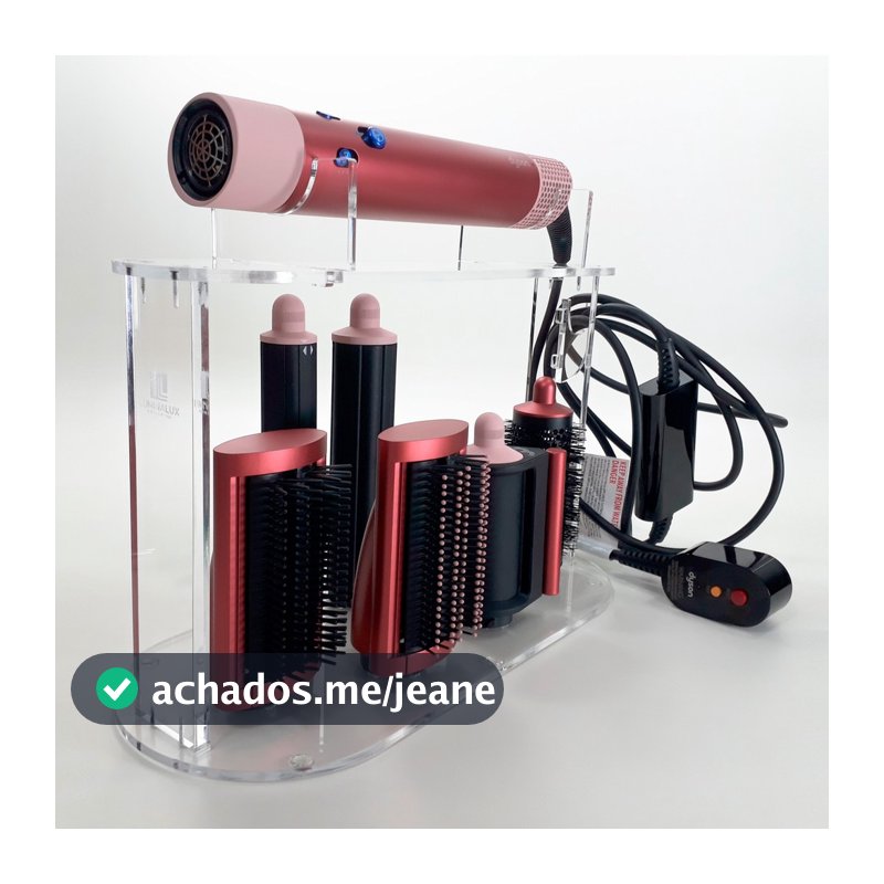 Suporte Acrílico LuminaLux Compatível com Dyson Airwrap HS05