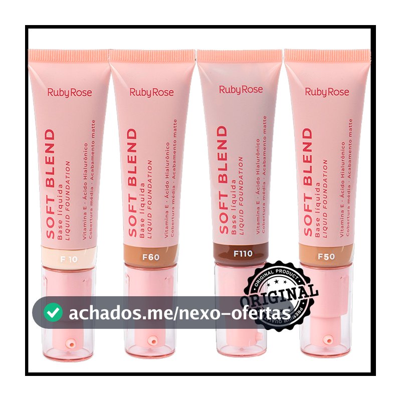 Base Liquida Soft Blend Ruby Rose HB M301