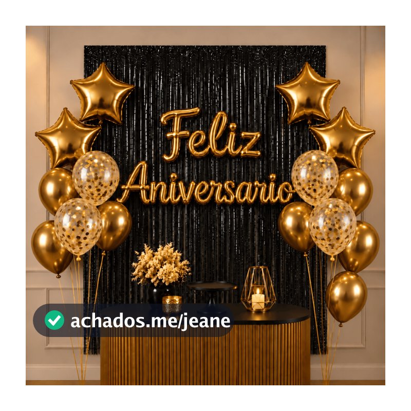 kit Decoração Completa Festa De Aniversário Decoração Bexiga feliz aniversário kit balão aniversário