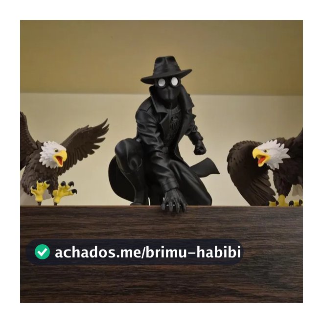 Action Figure Homem-Aranha Noir Marvel | Boneco Spider-Man Preto Colecionável Decorativo