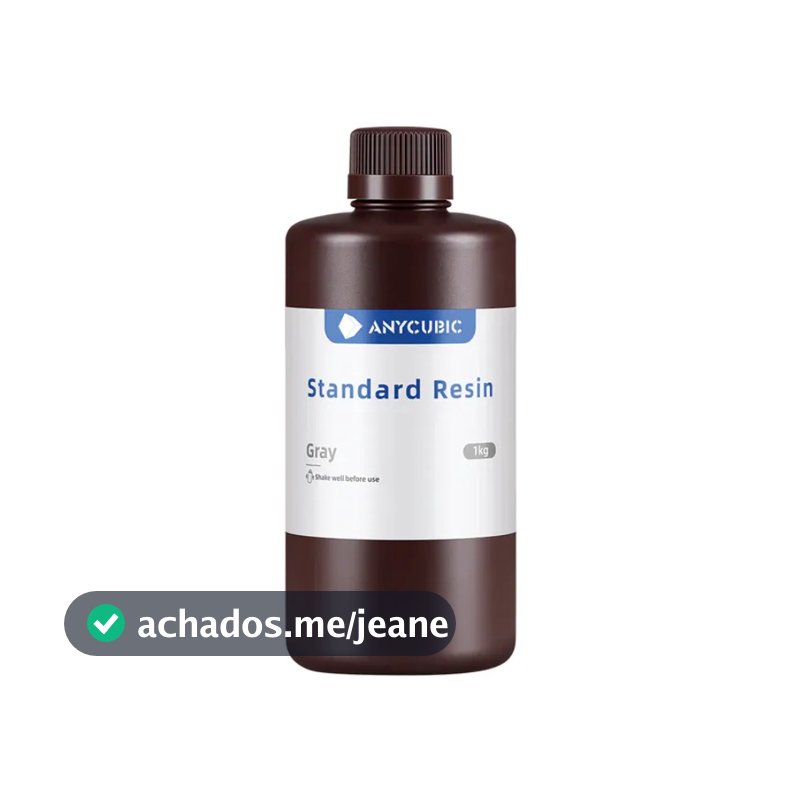 Resina Anycubic Standard V2 para Impressora 3D 1KG