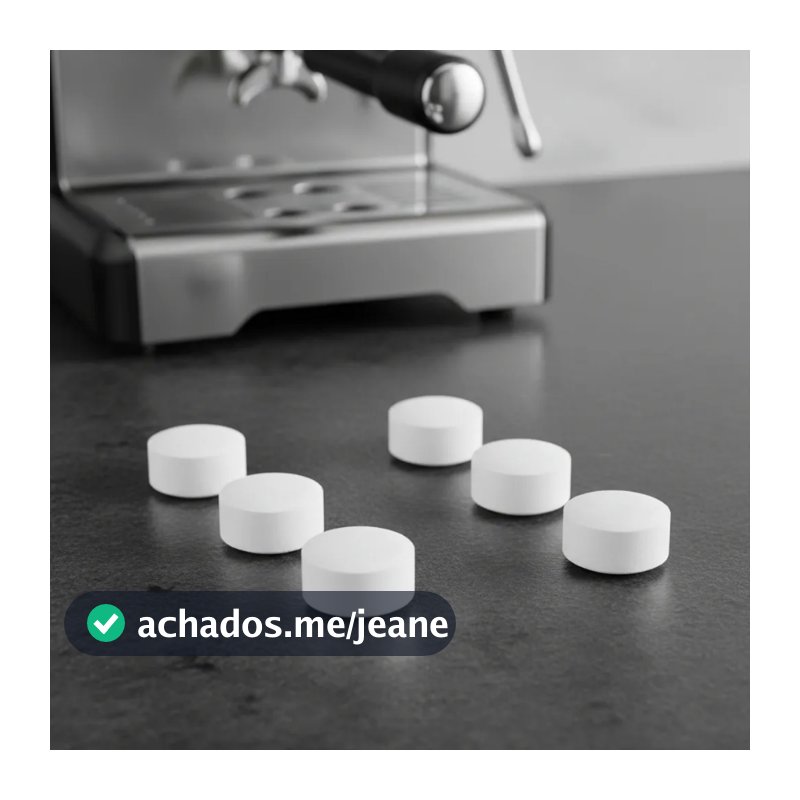 6 Pastilha De Limpeza Para Maquinas De Cafe Expresso