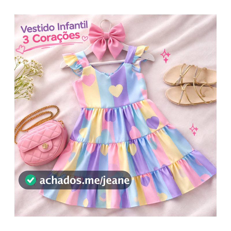 Vestido Infantil Luxo Premium Menina