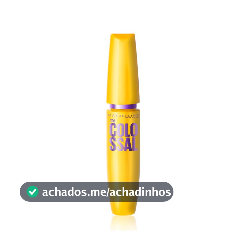 Máscara de Cílios Lavável, Longa Duração, 9x Mais Volume, Cor Preto, The Colossal Volum' Express Maybelline NY, 8ml