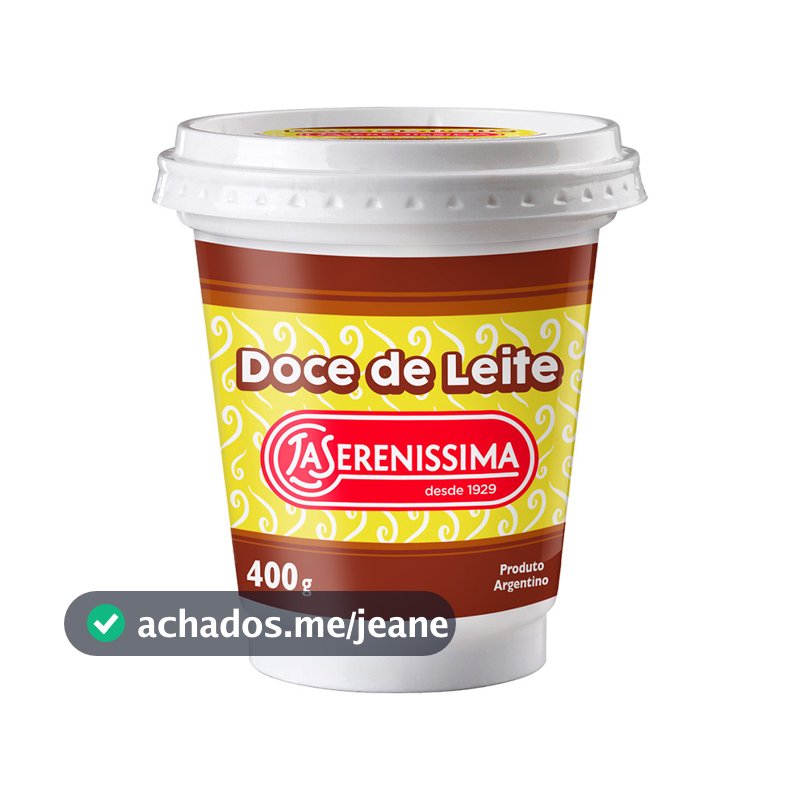 Doce De Leite Argentino 400g La Serenissima