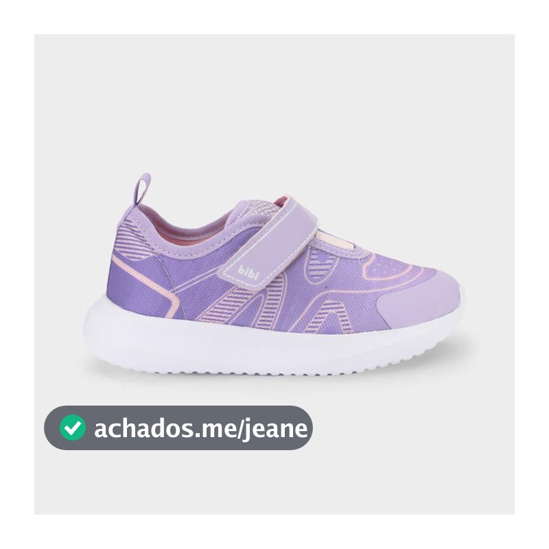 Tênis Infantil Bibi Flash Lilás