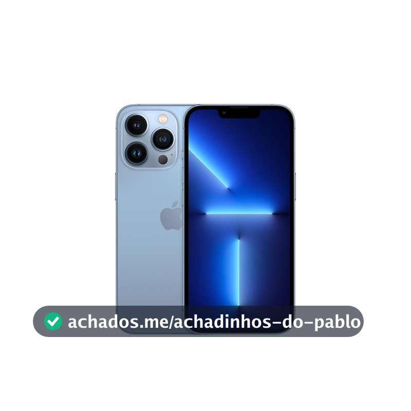 Usado: iPhone 13 Pro 256GB Azul Excelente - Trocafy - Apple