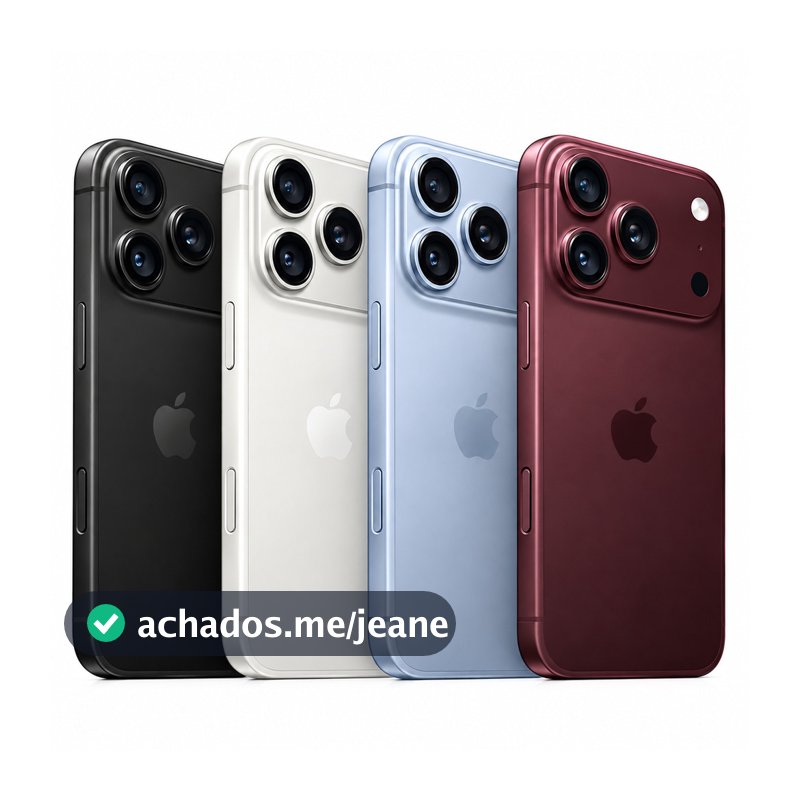 Smartphone Apple iPhone 18 Pro Max 5G 256GB 512GB 1TB 2TB A20 Pro Câmera 48MP