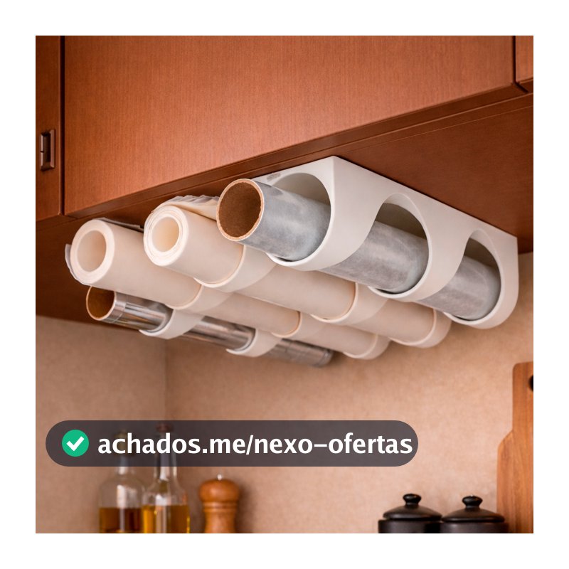 Organizador de Rolo para Cozinha