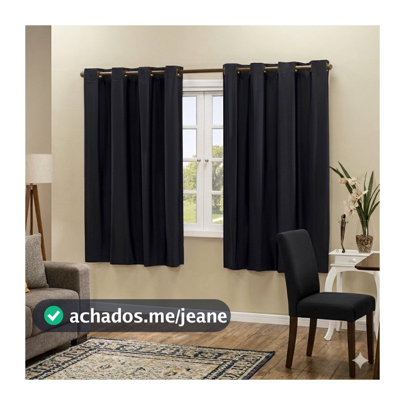 Cortina Blackout Corta Luz Pvc Blackout Decoração Sala e Quarto Blecaute Várias Cores