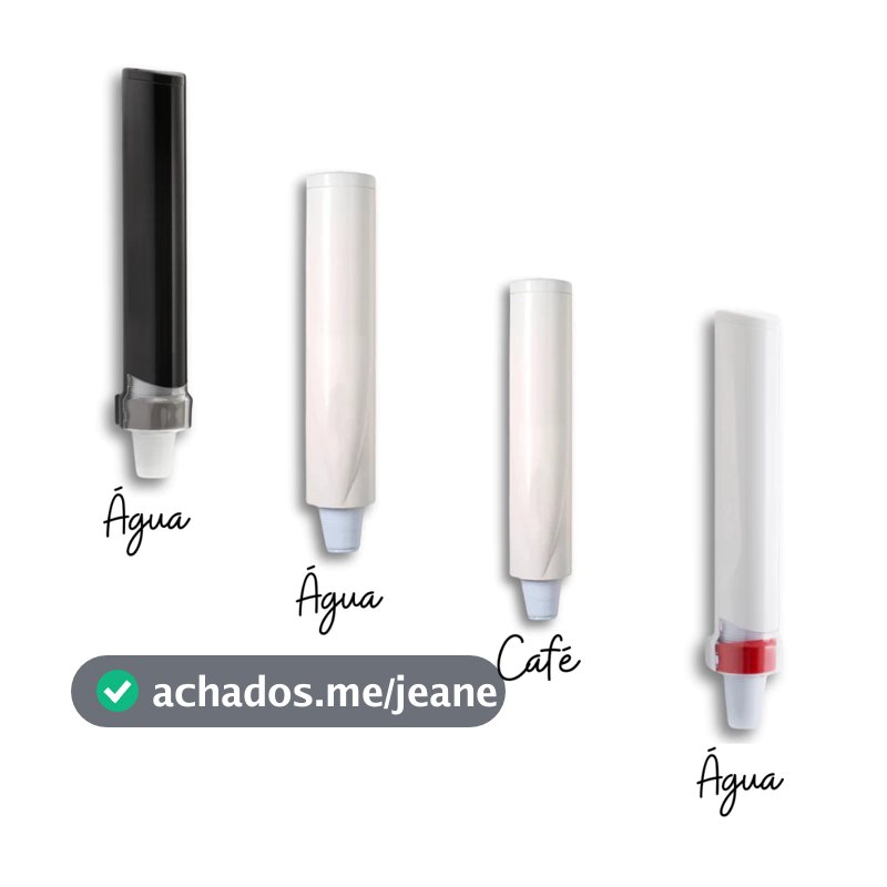 Suporte Porta Copo Descartável Água e Café De Parede Dispenser Premisse