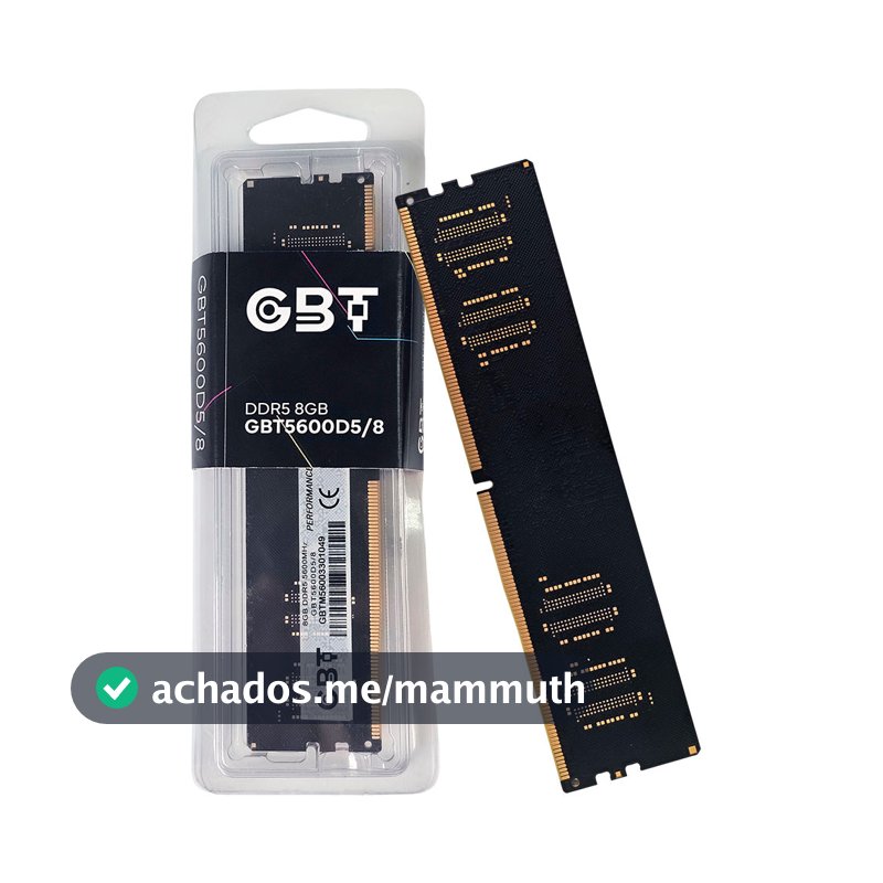 Memória Gbt 8gb Ddr5 5600mhz - Gbt5600d5/8