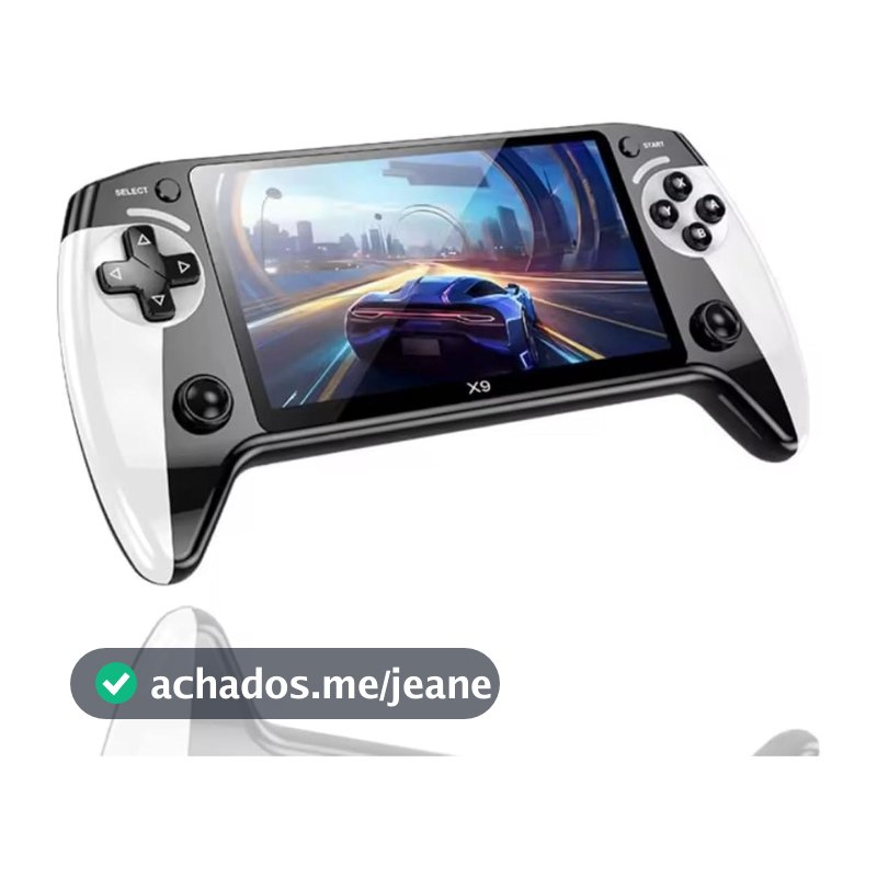 Vídeo Game portátil 10000 jogos retrô X9 5.5 Polegadas