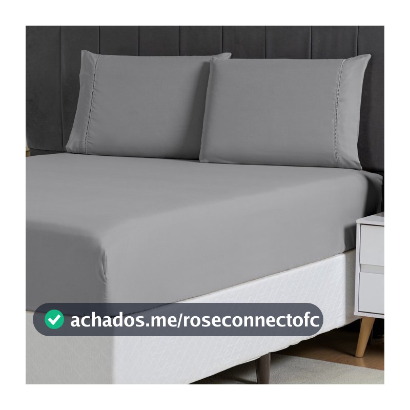 Jogo De Lençol 400 Fios Micropercal 3 Peças Cama Casal Queen King Solteiro Elástico Toque Macio