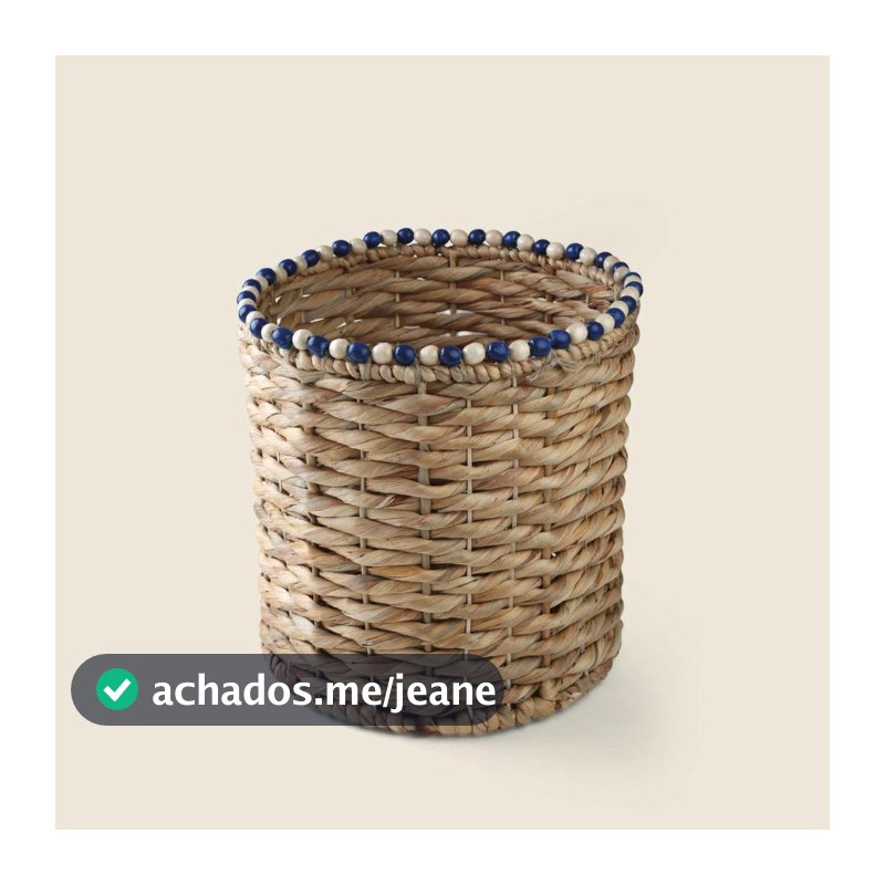Cesto Marea Fibra Natural 30cm - A\CASA