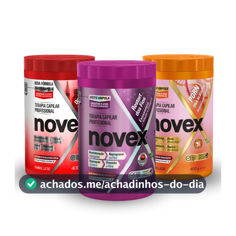 Kit de Tratamento Novex Terapia Coreana