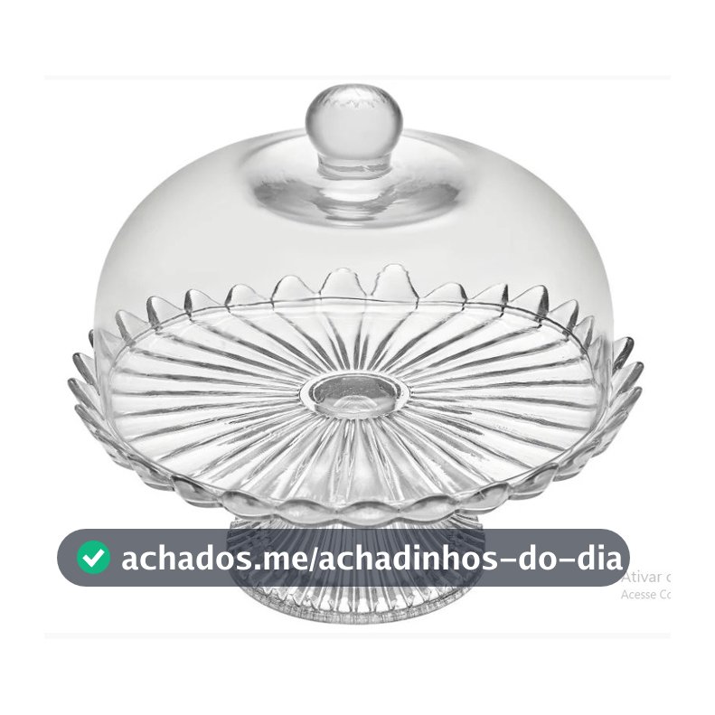 Conjunto Boleira Pétalas De Jasmim Transparente - Vitazza
