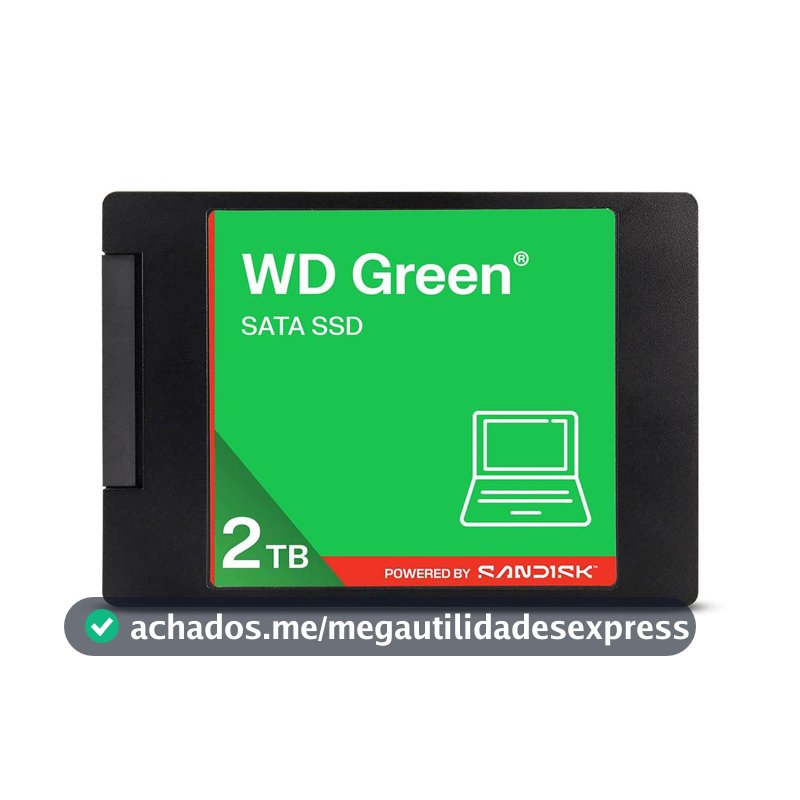 SSD WD Green 2.5'' 2TB SATA III 545 Mb/s WDS200T5G0A