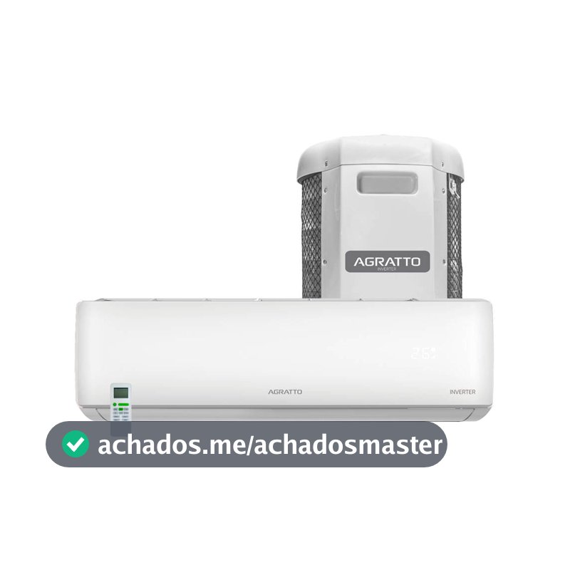 Ar Condicionado Split Inverter Agratto Zen Top 9000 BTU/h Frio ZICST9F - 220 Volts