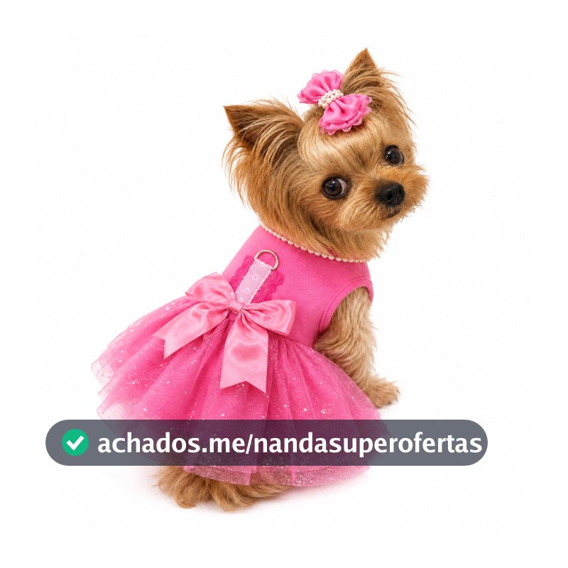 Vestido pet rosa luxo, roupa para cachorro festa casamento ou chá revelação roupinha para caes