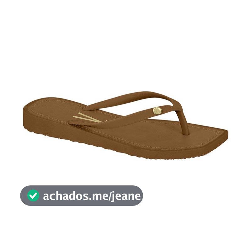 Chinelo Feminino Rasteira de Dedo Confortavel Vizzano 6531100