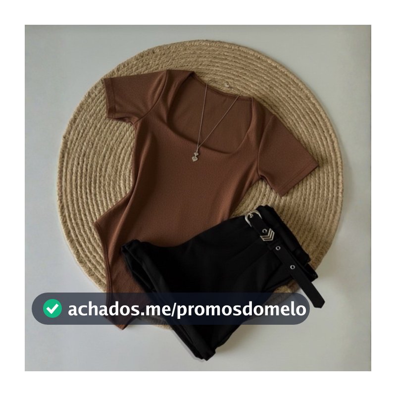 Kit Conjunto 1 Body Gola QUADRADA Neutras  + Short Neutro em Alfaiataria com cinto Moda Blogueira Tendencia 2026