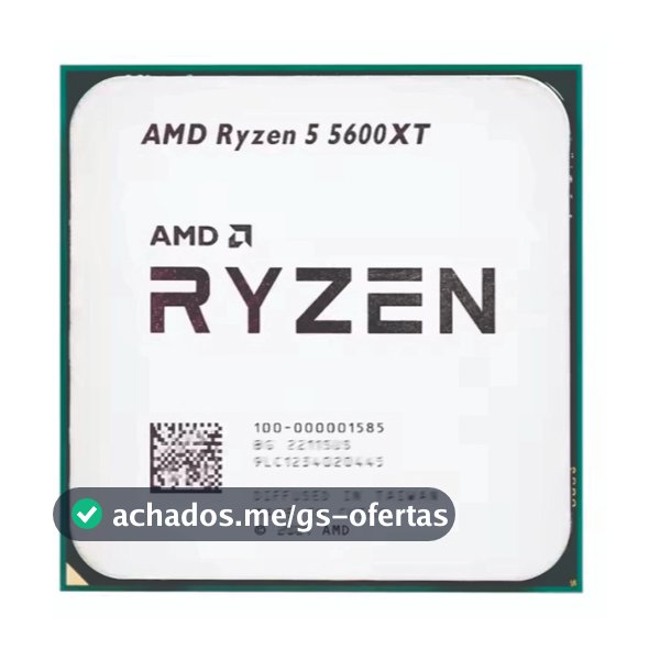 Ryzen 5 5600XT AMD AM4 4.7 GHz 6 Cores 12 Threads (novo S/Box)