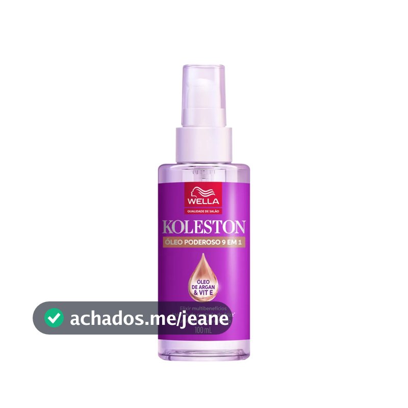 Wella Koleston Poderoso 9 em 1 - Óleo Capilar 100ml
