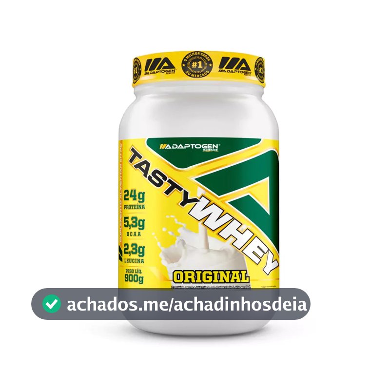 Tasty Whey Adaptogen 900g Whey Protein 3w