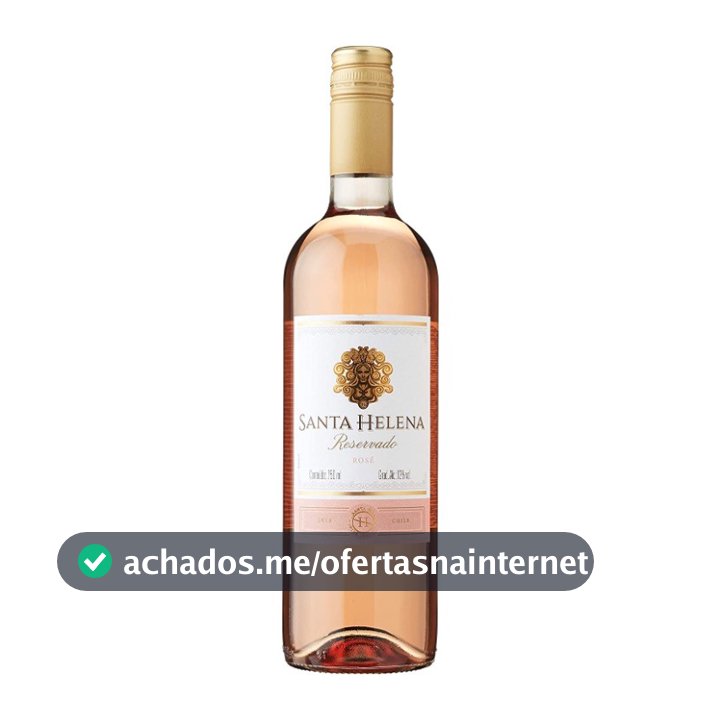 Vinho Chileno Rosé Seco Santa Helena Reservado 750ml