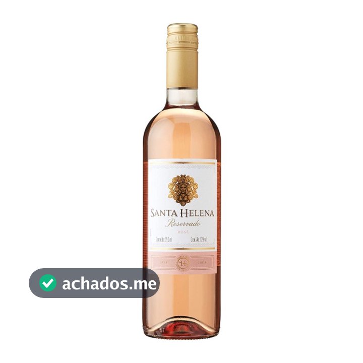 Vinho Chileno Rosé Seco Santa Helena Reservado 750ml