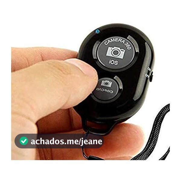 Controle Disparador Bluetooth Celular Selfie Foto Universal