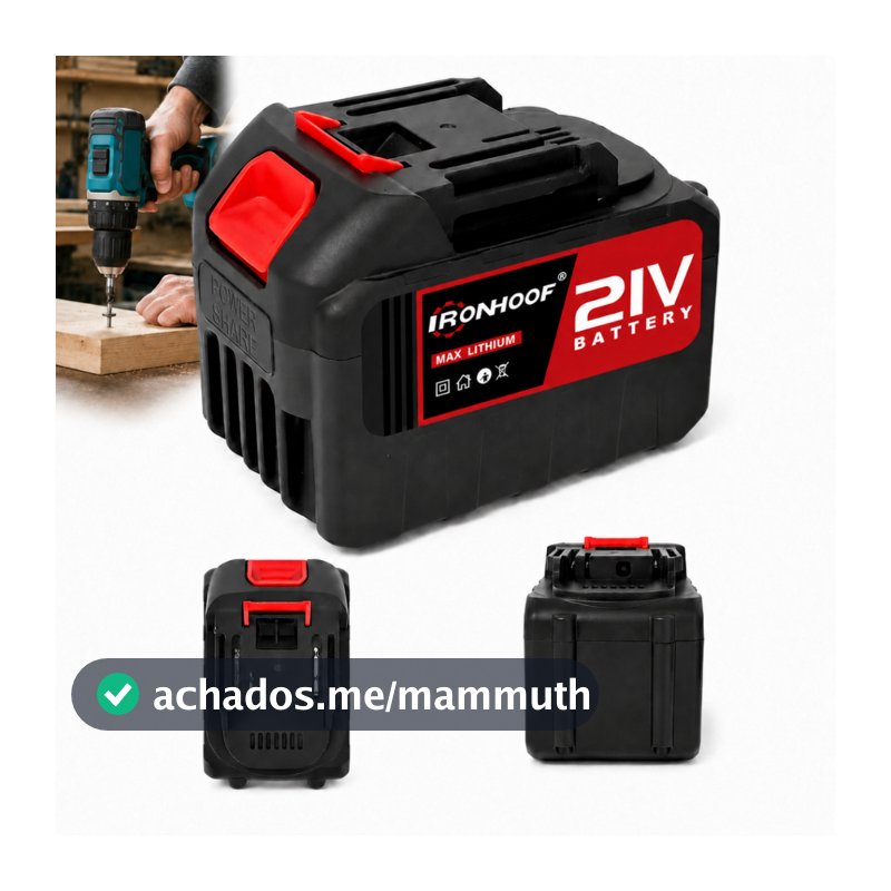 Ferramentas Bateria Parafusadeira Elétrica 2Ah/4Ah/6Ah