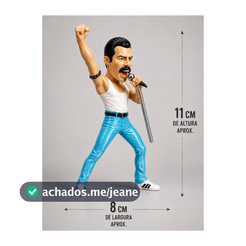 Queen - Miniatura Freddie Mercury Live Aid