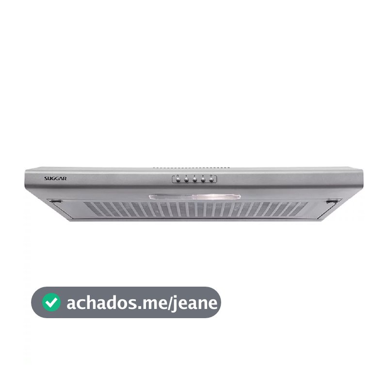 Depurador De Ar Slim 60 Cm C/ Manta Prata 127V Di601Pr - Suggar
